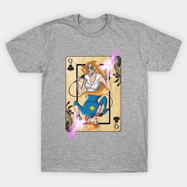 Disco Dazzler Queen of Clubs T-Shirt by sergetowers80